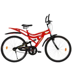 BSA Dynamite EX Red Colour Bicycle Free Same Day Delivery