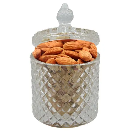 Send Almonds in Designer Jar