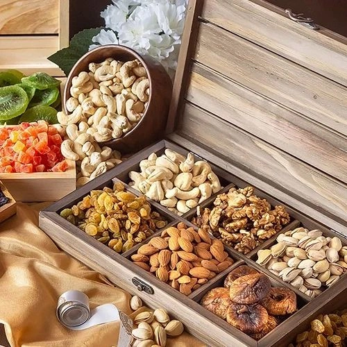 RawFruits Yummy Dry Fruits Lid Box