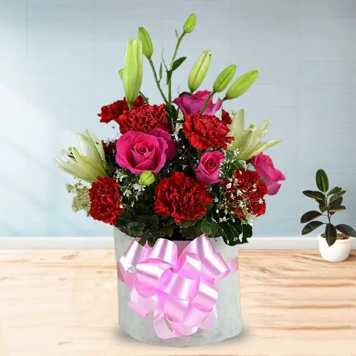 Romantic Expression Mixed Flower Bouquet