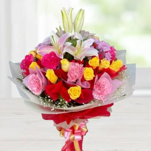 Buy Arrangement of Assorted Flowers