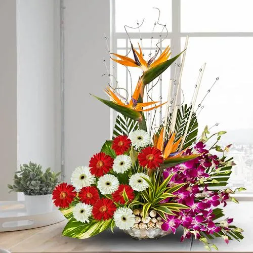 Buy Mixed Flowers Arrangement