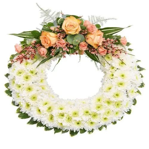 Elegant Farewell Wreath