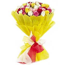 Send Mixed Roses Bouquet