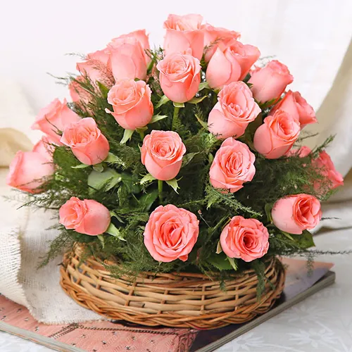 Mesmerizing Unending Passion Premium Pink Roses Arrangement