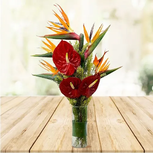 For Your Majesty 8 Flowers in Vase