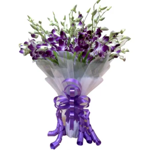 Book Blue Orchids Bouquet Online