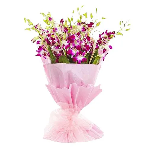 Order Bouquet of Orchids Stems Online