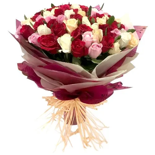 Online Mixed Rose Bouquet
