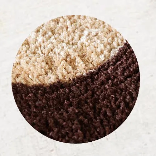 Amazing Modern Design Microfibre Polyester Shaggy Bedside Rug
