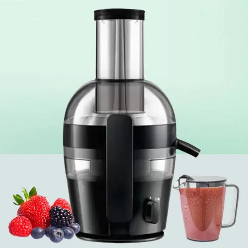 User-Friendly Philips Juicer in Black