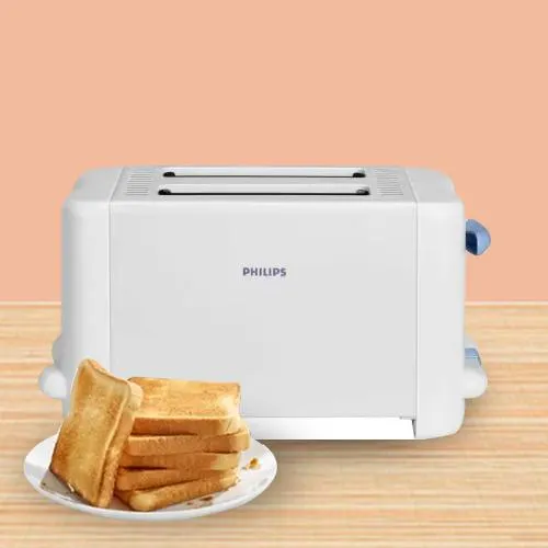 Special Philips Pop Up Toaster in White