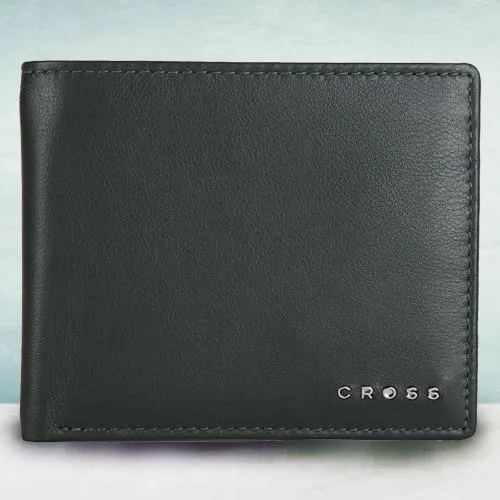 Remarkable Green Mens Leather Wallet from Cross