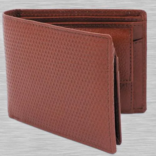 Admirable Maroon Color Gents Leather Wallet