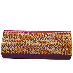 Shop for Purple Leather Clutch Bag for Ladies