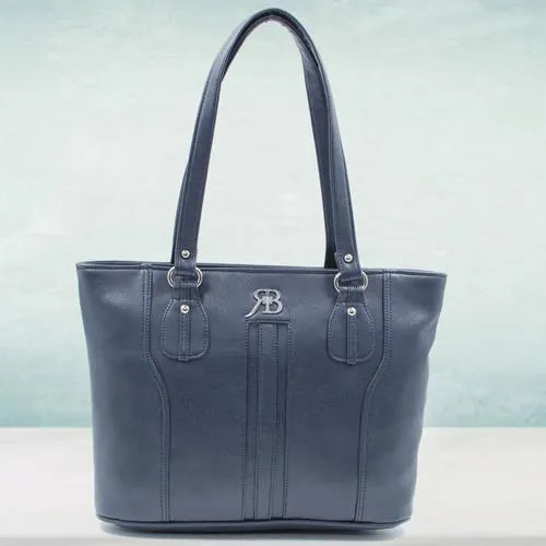 Fancy Ladies Leather Vanity Bag in Black Color Free Delivery