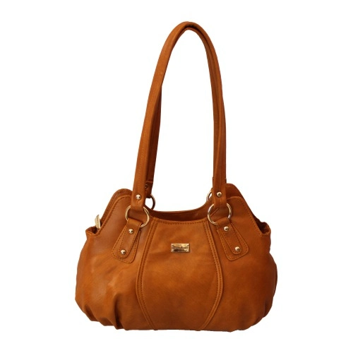 Ladies Bag with Dual Partition in Awesome Brown