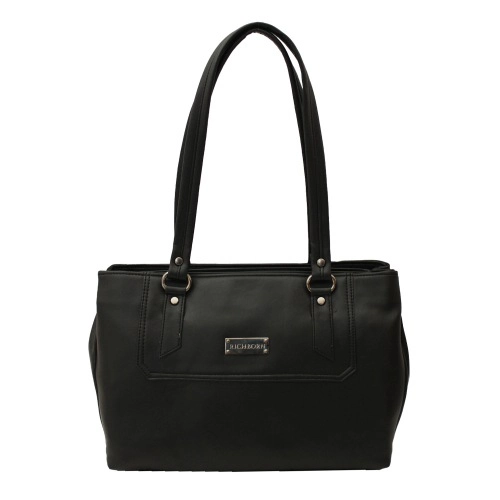 Black Colored Ladies Multipurpose Bag
