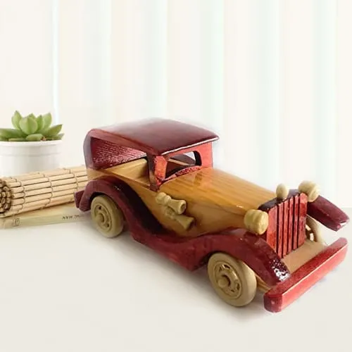 Classic Vintage Vehicle Wooden Car Toy
