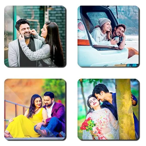 Custom Photo Fridge Magnets Set of 4