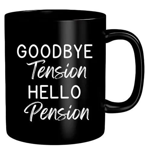 Perfect Send-Off: Retirement Coffee Mug