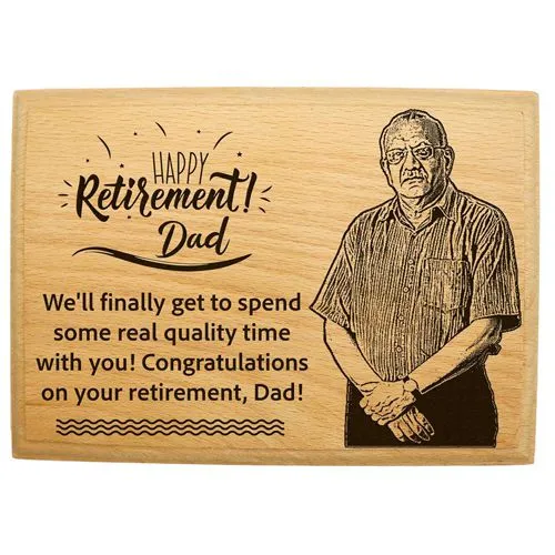 Personalized Wooden Photo Frame Gift