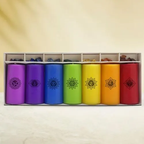 Illuminate Your Spirit with Chakra Candle