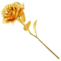 Deliver Golden Rose Stick