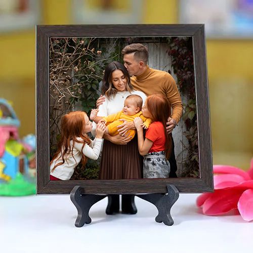 Online Personalized Photo Square Tile