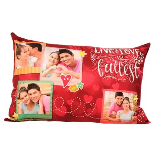 Order Rectangular Personalized Photo Cushion