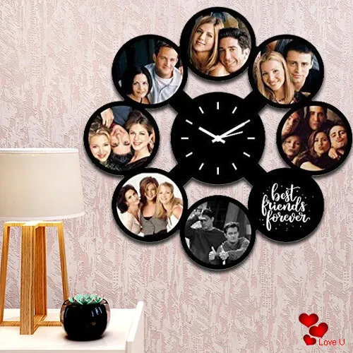 Amazing Personalized Photo Wall Clock