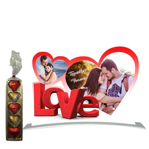 Order Hearty Love Personalized Photo Stand
