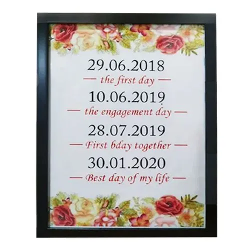 Amazing Date Frame