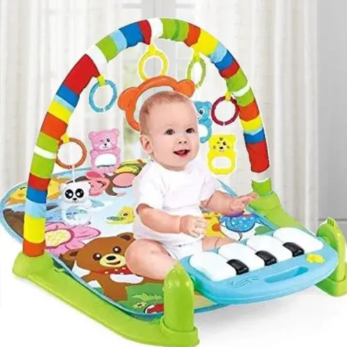 Exciting Kick and Play Piano, Baby Gym and Fitness Rack
