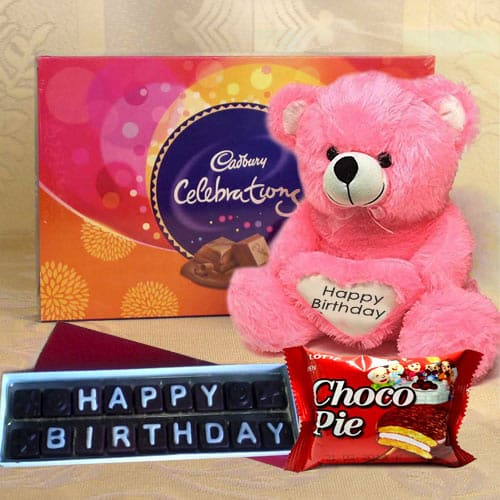 Remarkable Happy Birthday Chocolates Gift Hamper