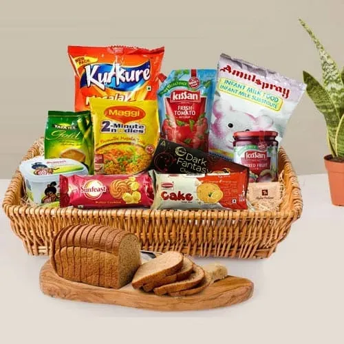 Mouth-watering Breakfast Hamper