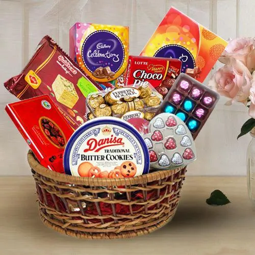 Luxurious Assortment of Chocolates and Treats