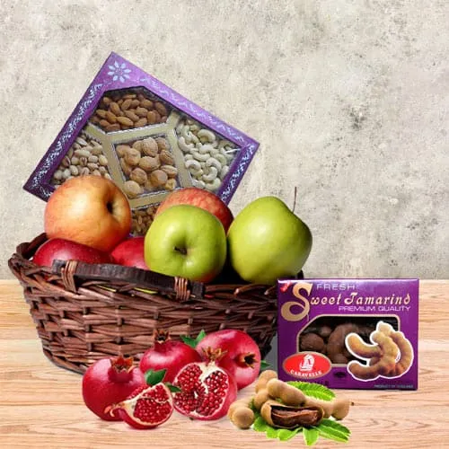 Shop for Fruit N Nut Gift Basket