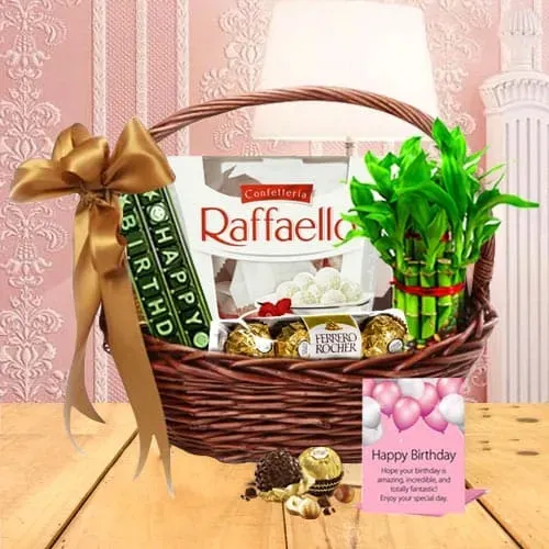 Irresistible Birthday Celebration Gift Basket