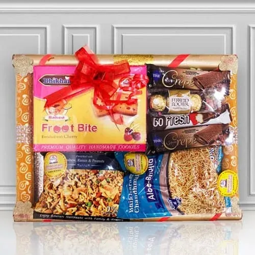 Shop for Sweets N Namkeen Hamper