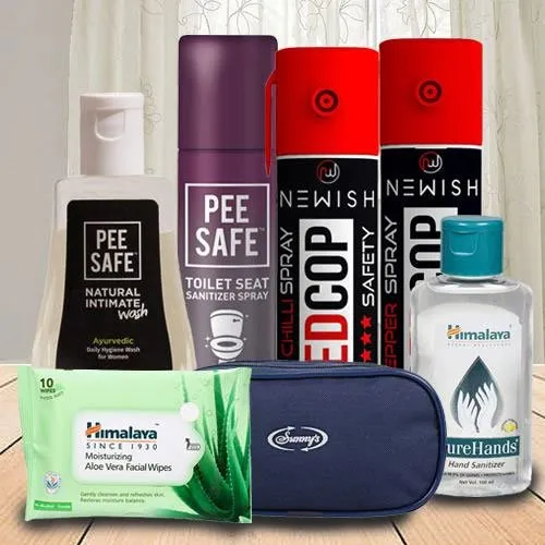 Exclusive Womens Safety N Hygiene Gift Hamper