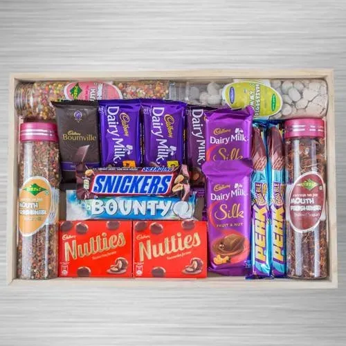 Deluxe Chocolate and Nut Tray