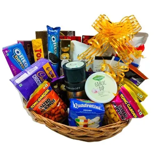 Blissful Gourmet Goodies Gift Basket