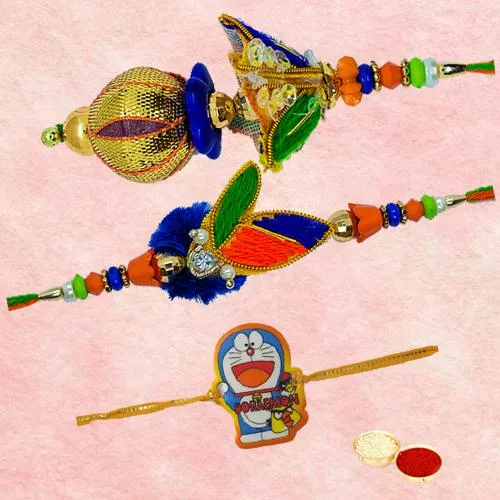 Fabulous Family Rakhi Set