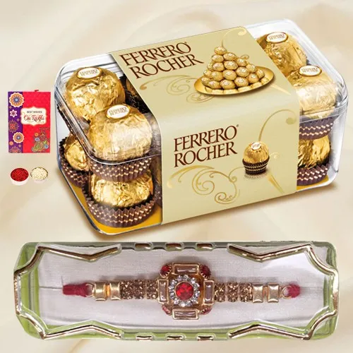 Ferrero Rocher N Gold Glow Rakhi