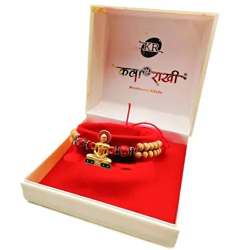 Captivating Buddha Design Rakhi