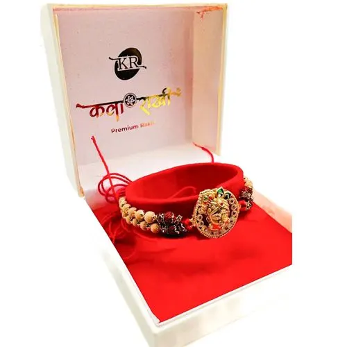 Pious Bond Krishna Design Rakhi