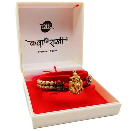 Marvelous Krishna Design Rakhi