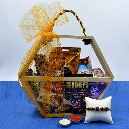 Amazing Rakshabandhan Special Gift Basket for Kids