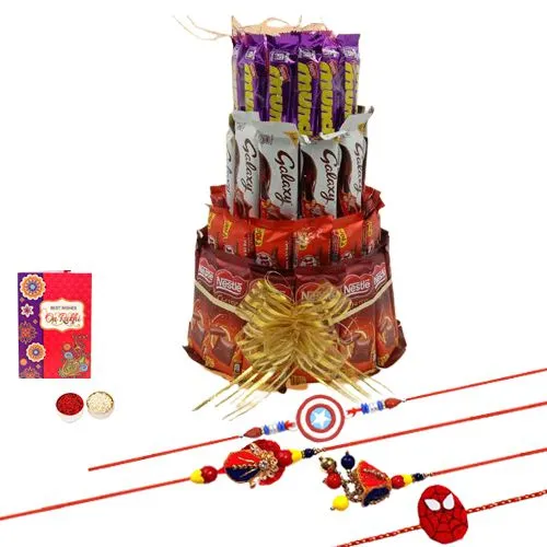 Super-cool 4-Tier of Chocolates for Family